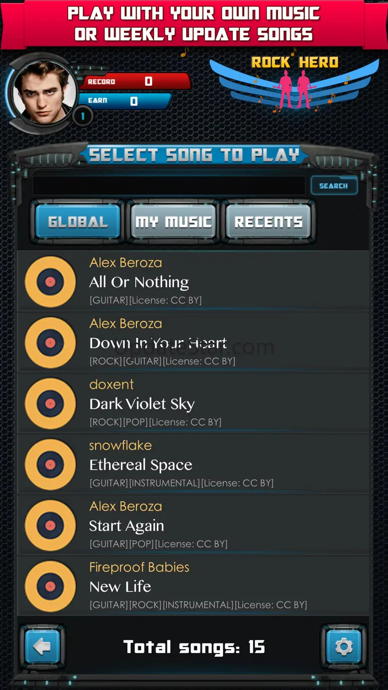 Rock Hero : Guitar Legend 1.1
