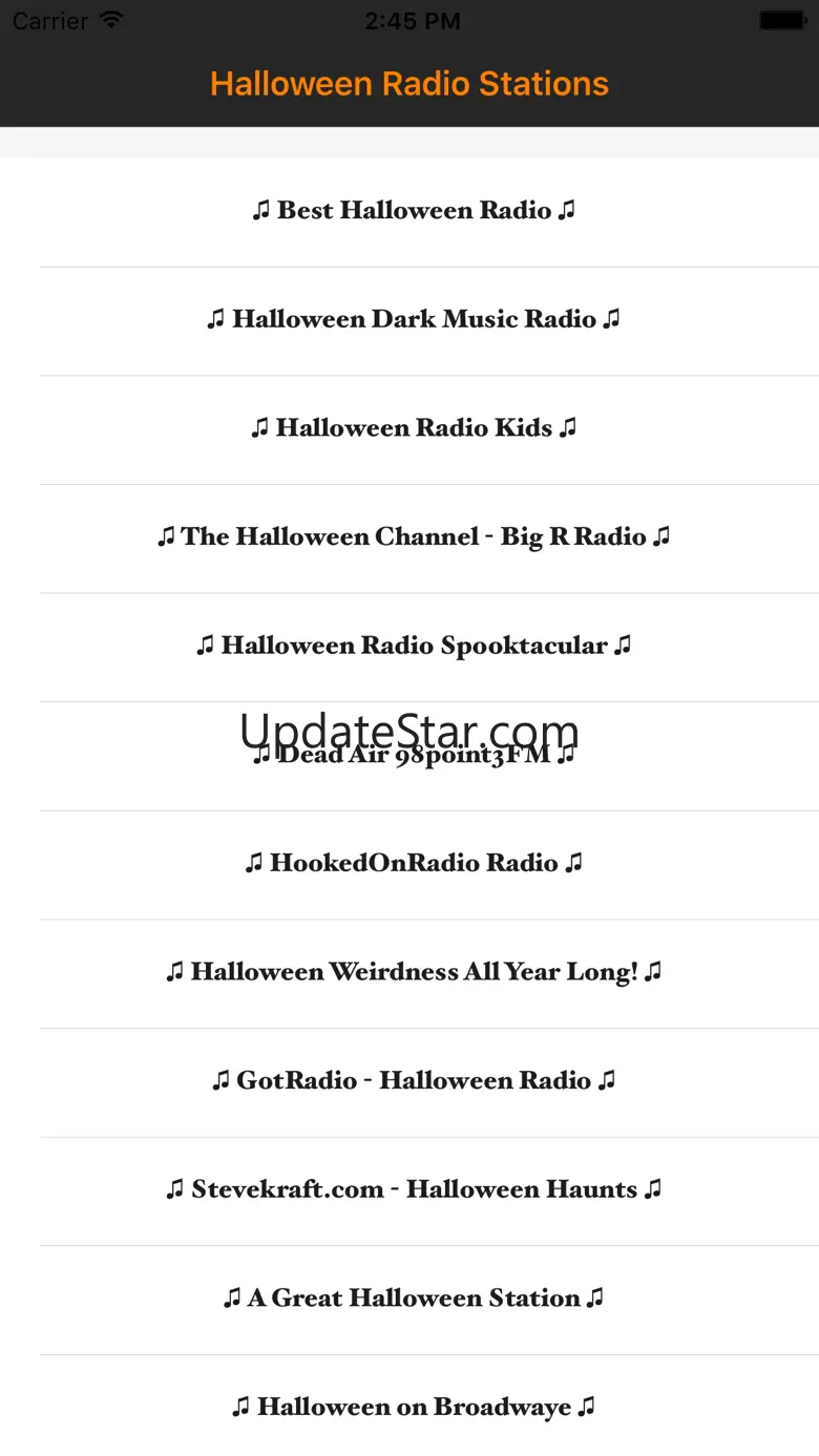 Halloween Music 2016 : Top Free Radio Stations 2.0