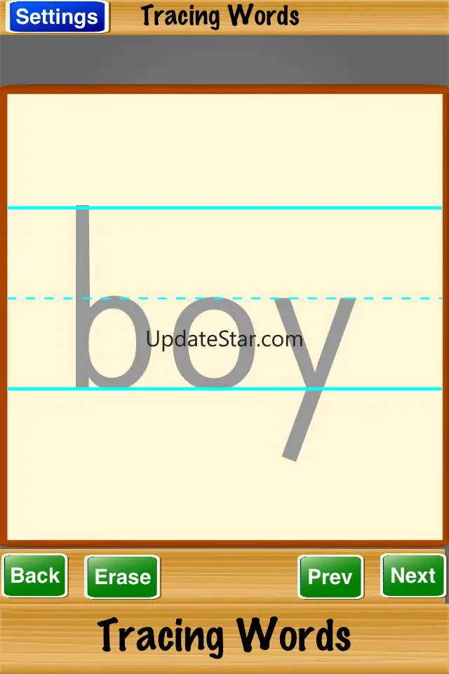 Tracing Words 1.0