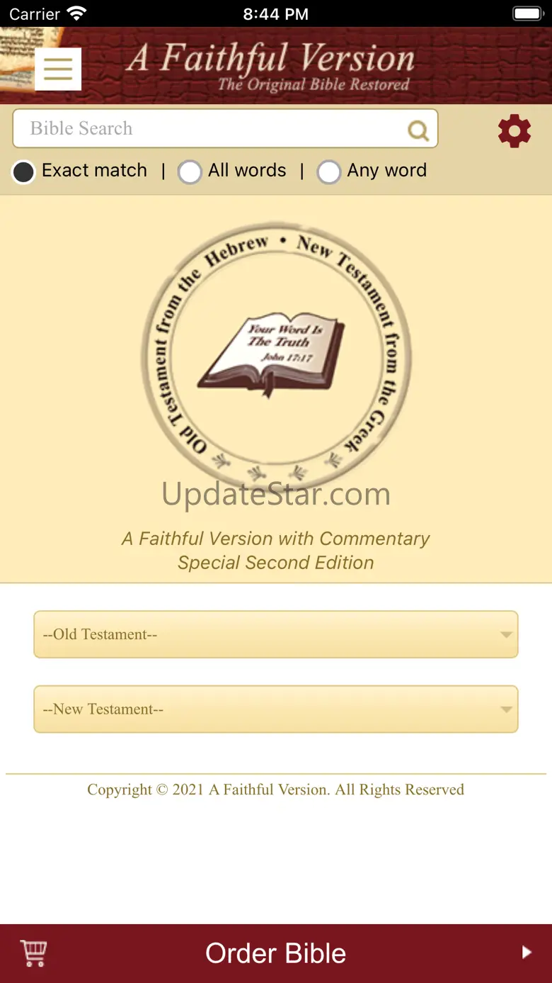 A Faithful Version Bible 4.3.4