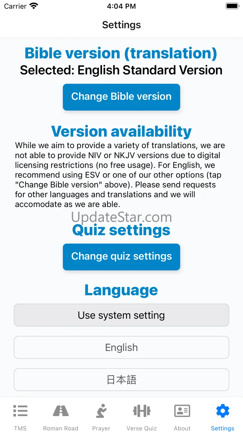 Verses for Life 3.2.0
