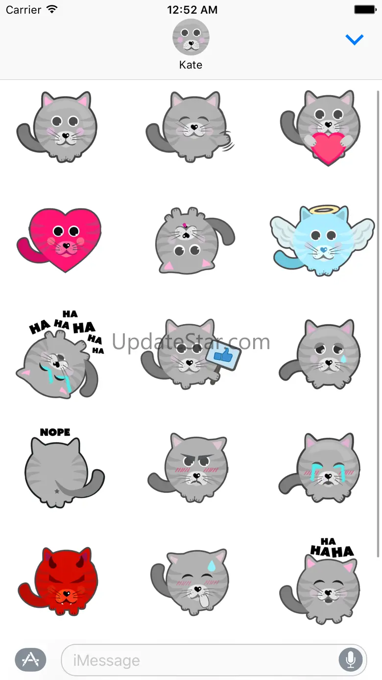 Cat Stickers for iMessage 1.0