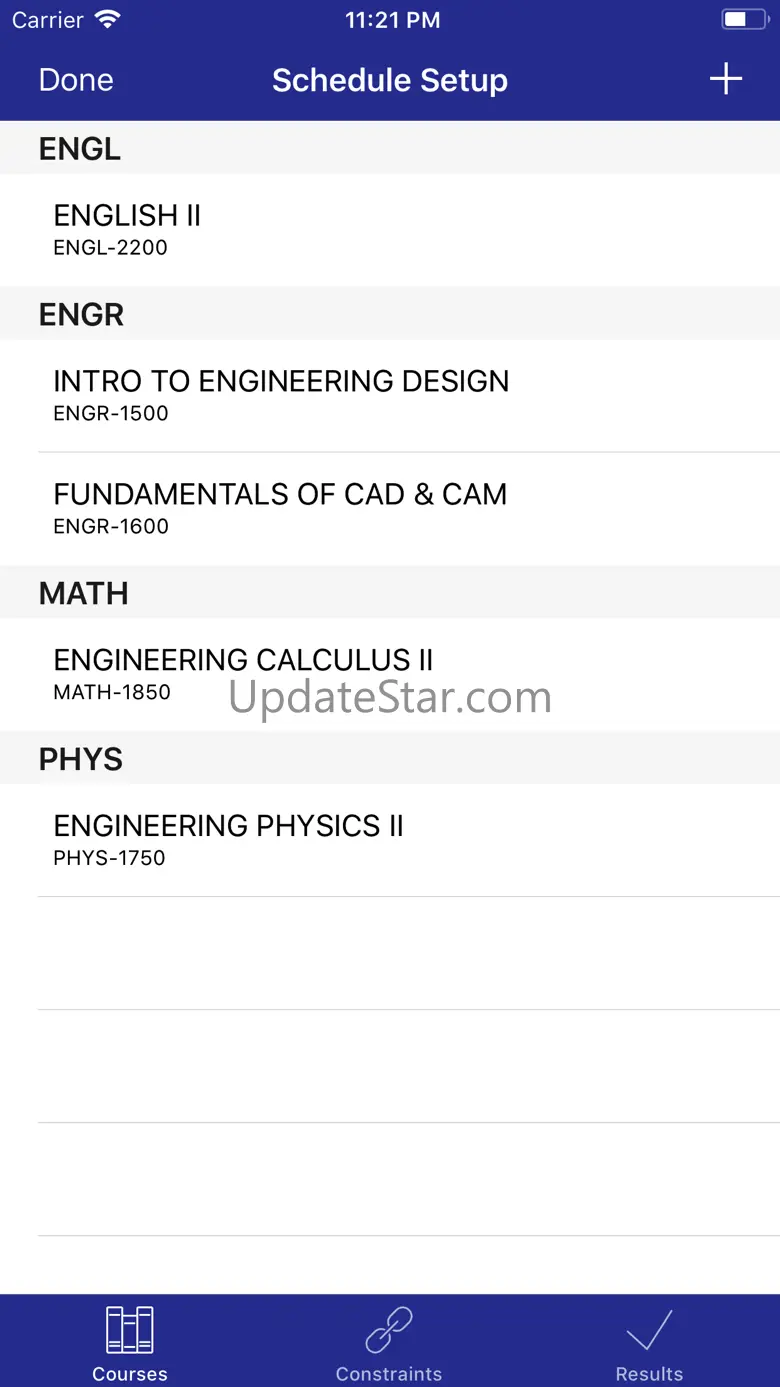 College Schedule Builder 1.6.3