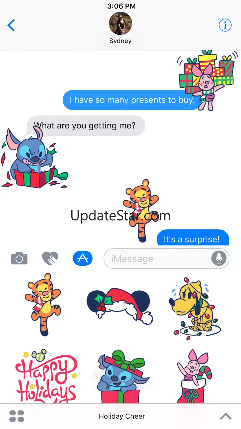 Disney Stickers: Holiday Cheer 1.0.2