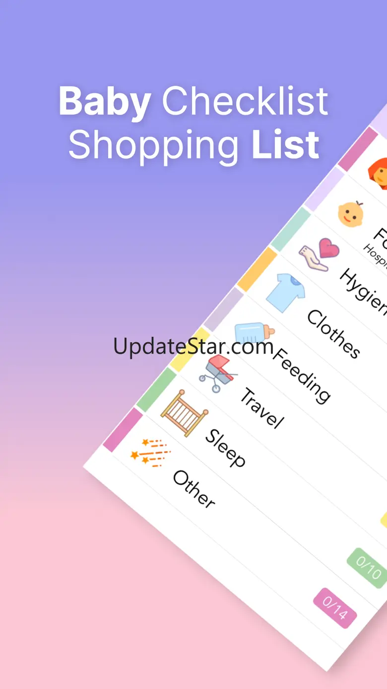 Baby Checklist - Shopping List 2024.3.1