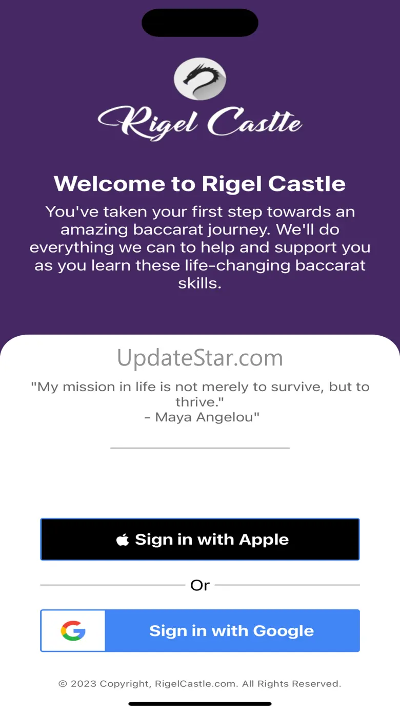 Rigel Castle Baccarat 2.0.0