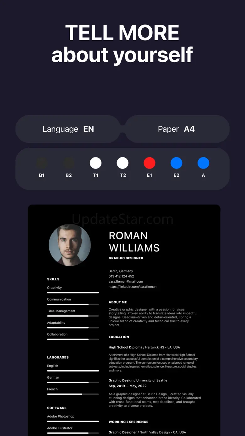 Resume - Job CV Builder #1 1.0