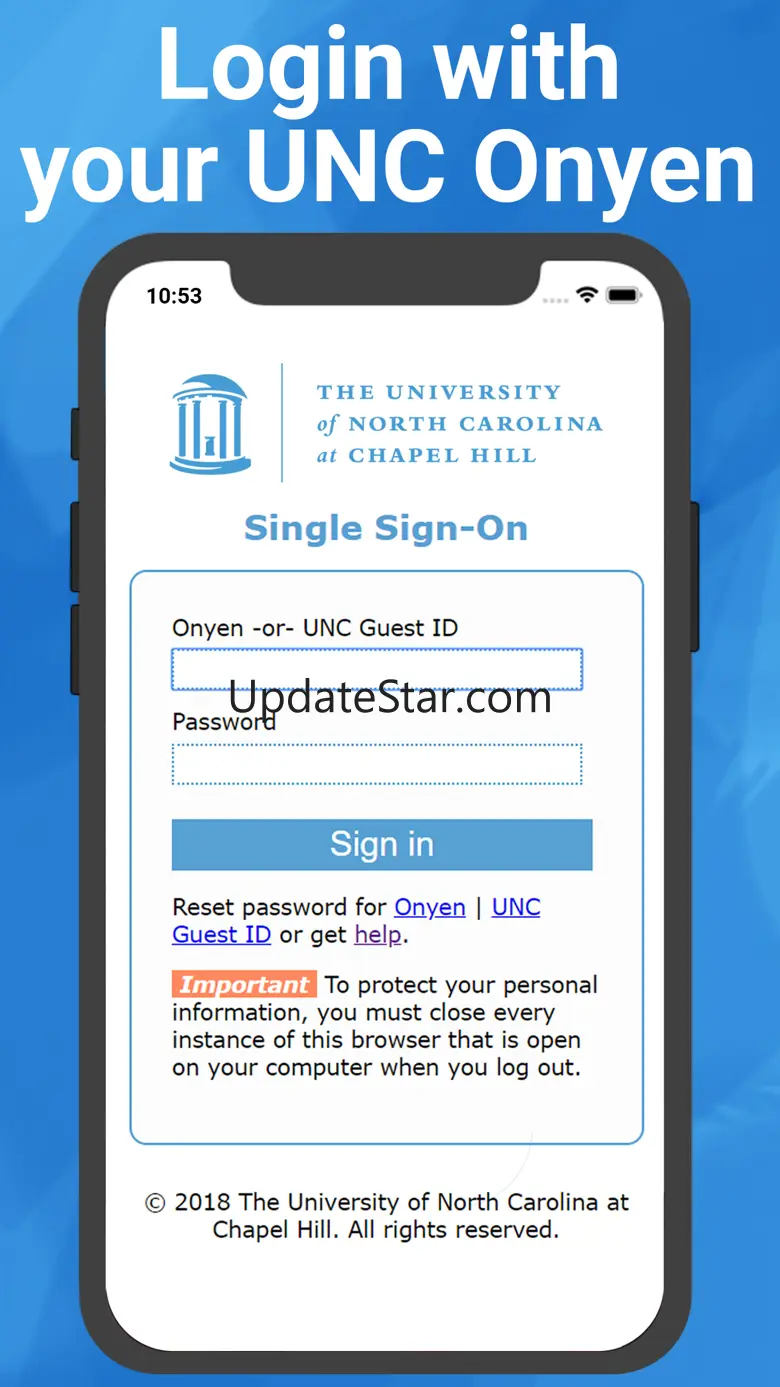 UNC Check-In 6.1