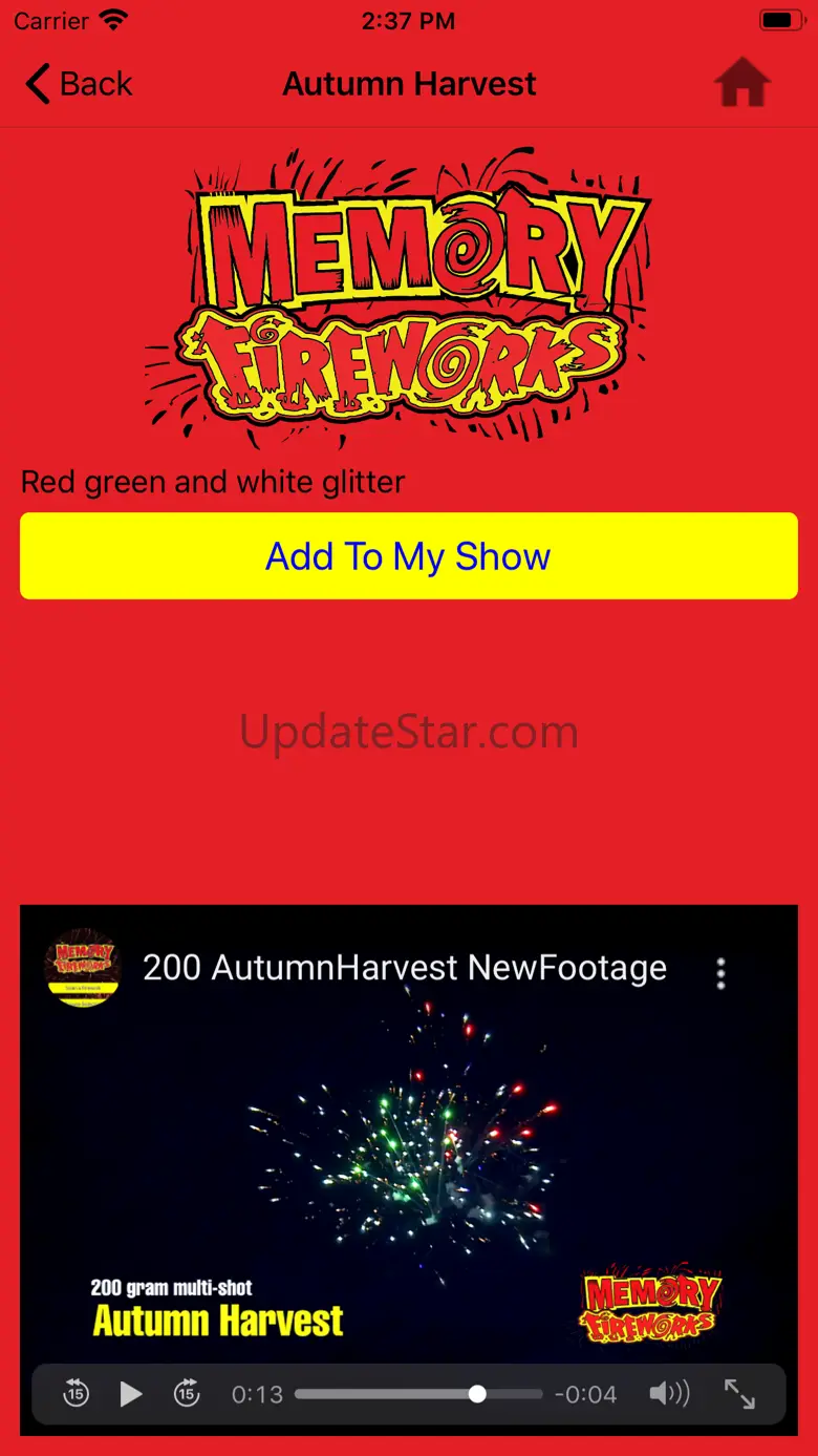 Memory Fireworks 2.0