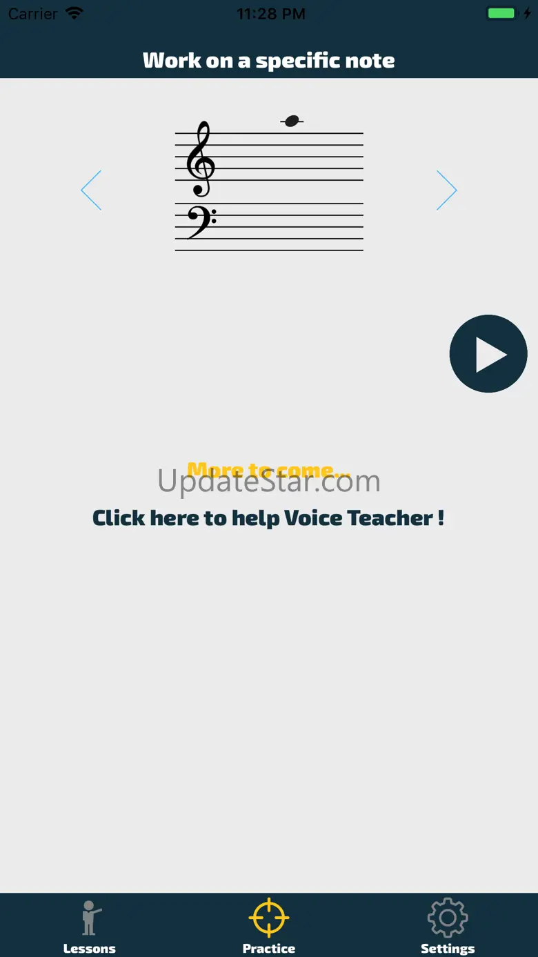 Voice Teacher - Sing in tune 1.0