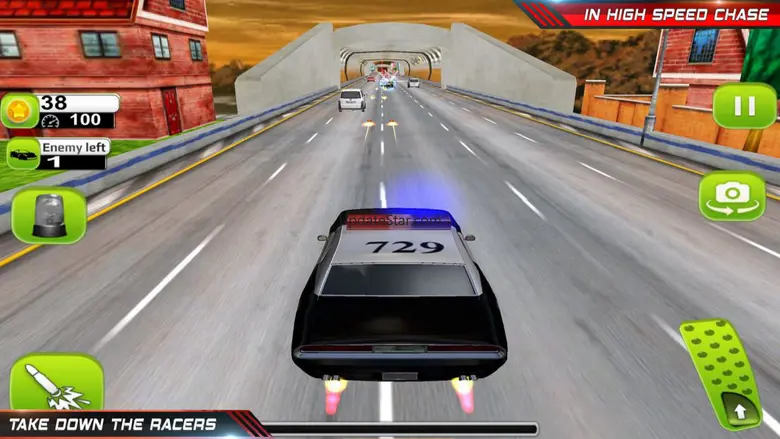 Police Chase Crime: Racing Car 1.0