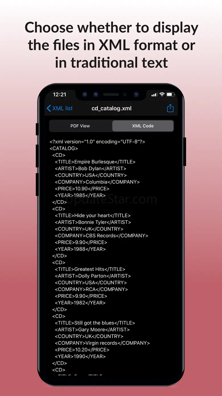 XML Viewer & converter to PDF 1.0.1