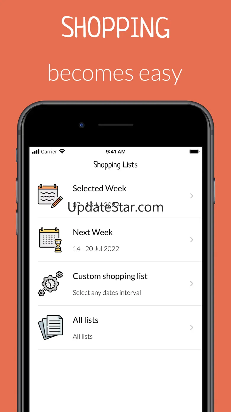 Menu Planner - Meal Plan 2.54
