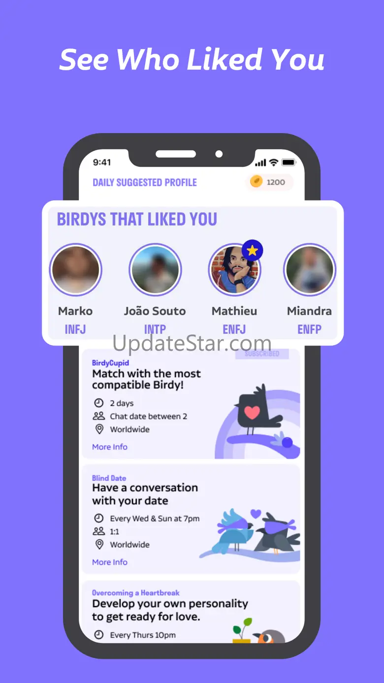 Birdy, Matchmaker 2.0 2.7.5