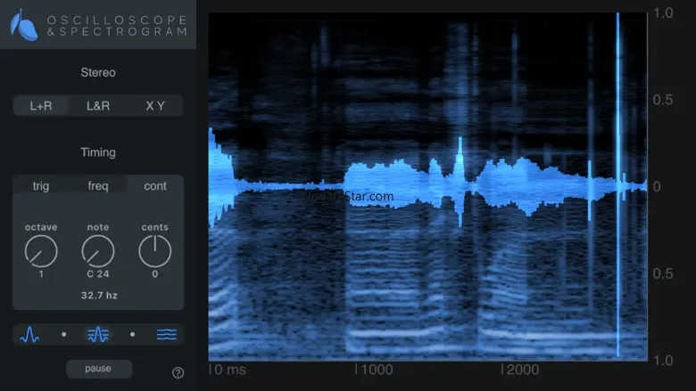 Oscilloscope & Spectrogram 1.0.3