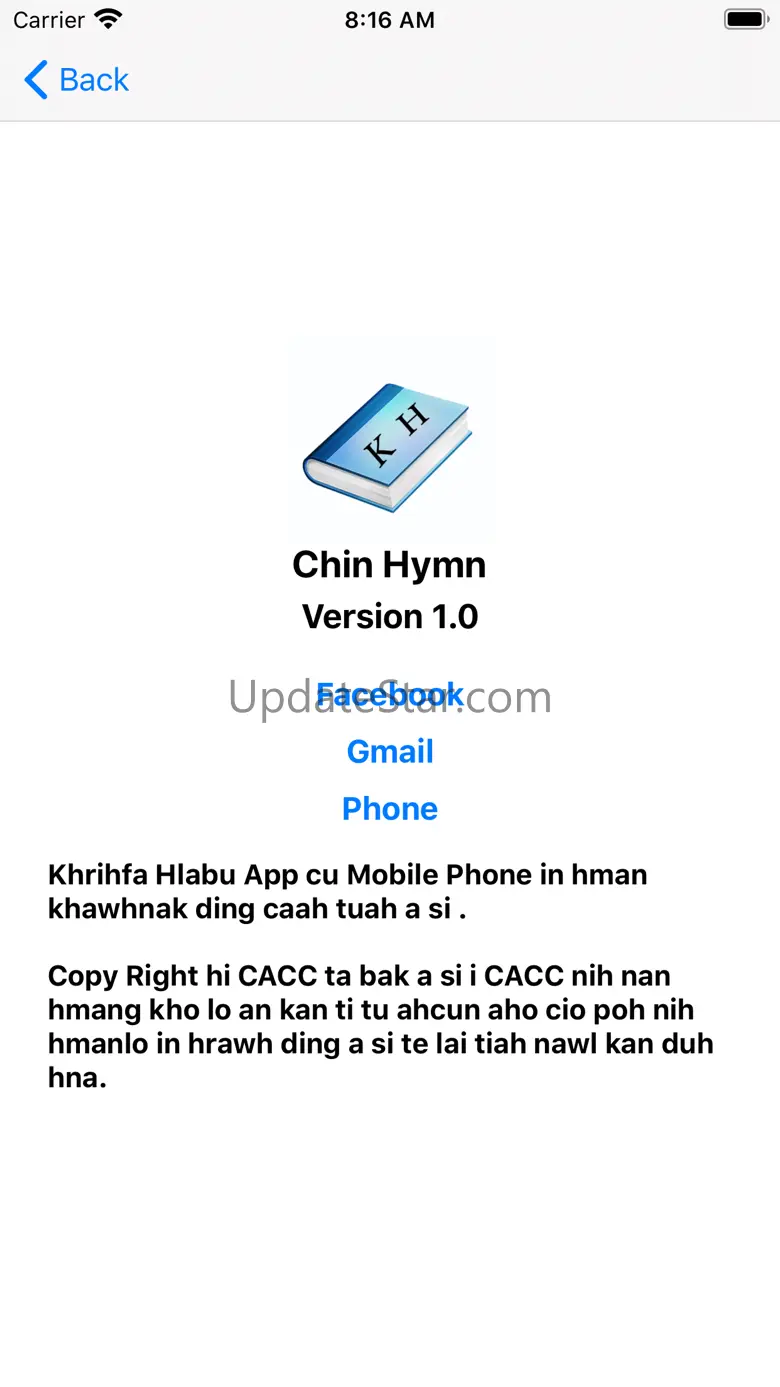 Chin Hymn 1.3