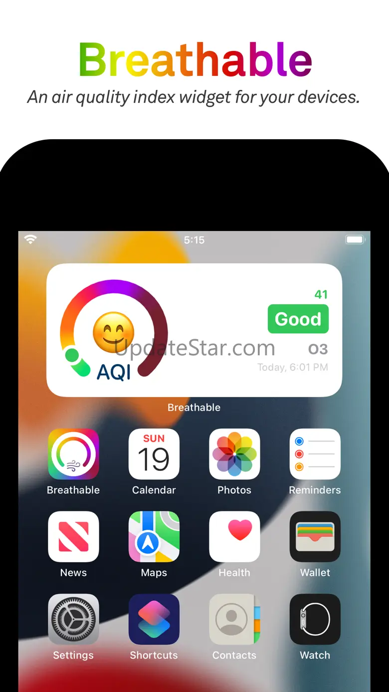 Breathable Air Quality Widget 2.3