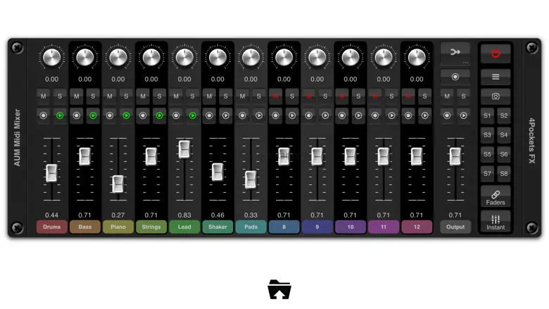 MidiMixer for AUM Auv3 Plugin 1.08