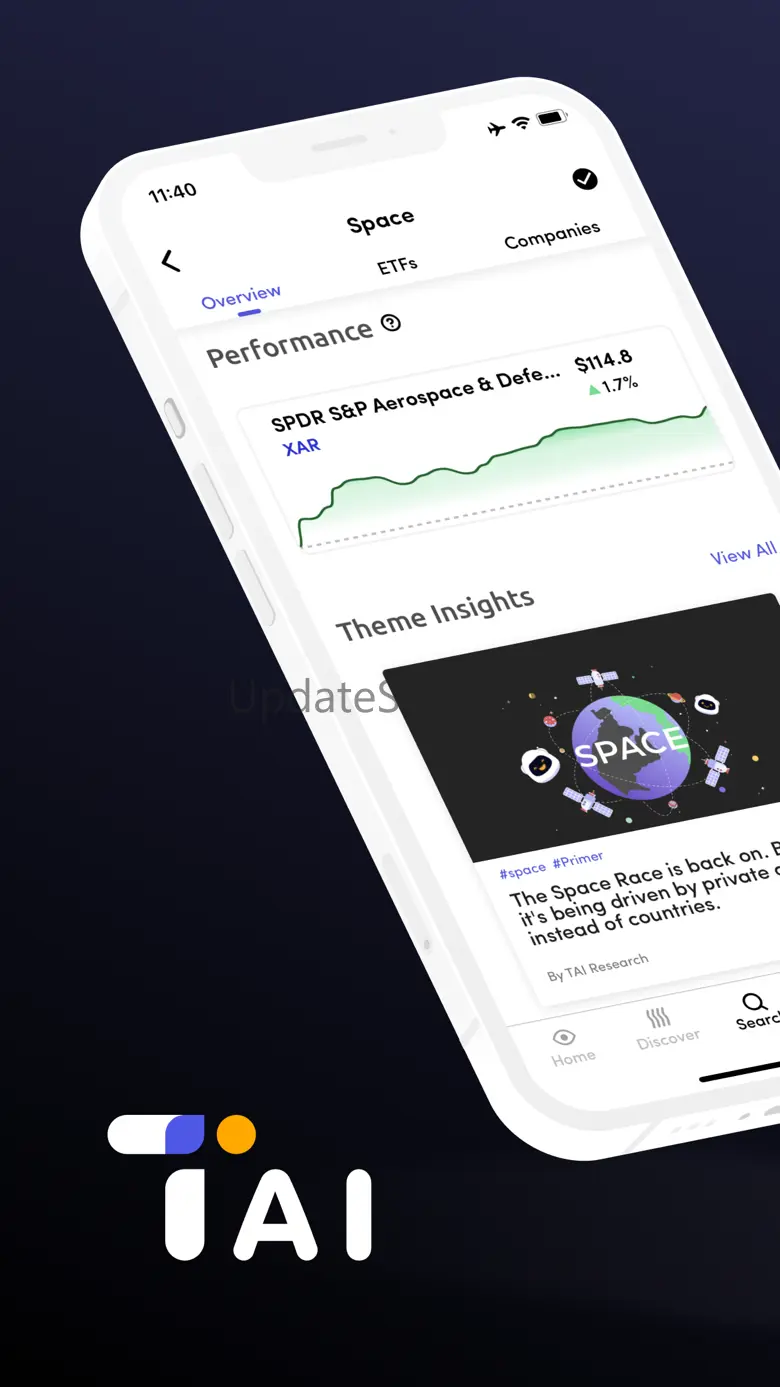 With TAI: Invest ETFs & Stocks 1.3.2