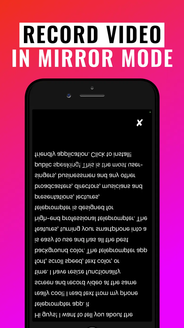 Teleprompter — Big Video Y Vu 1.4.1