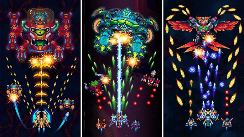 Galaxiga Arcade Shooting Game 24.68