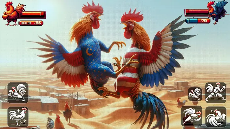 Street Rooster Fight Kung Fu 5.27