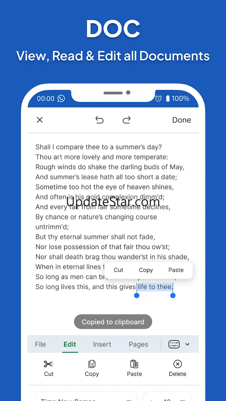 XLSX Reader: View, Edit Excel 1.0.8
