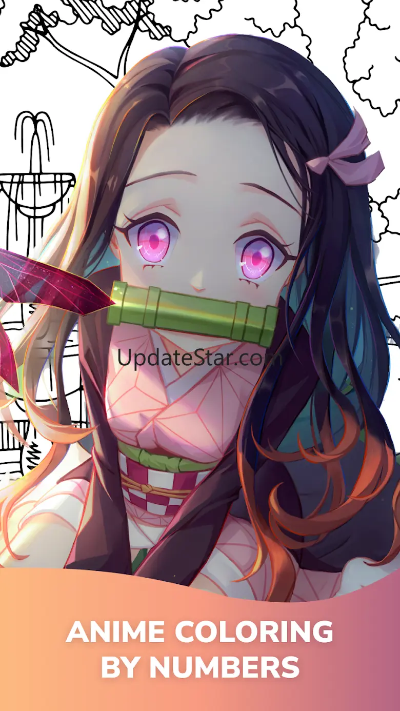 Anime Art: Color by Number 1.05roomf2trust