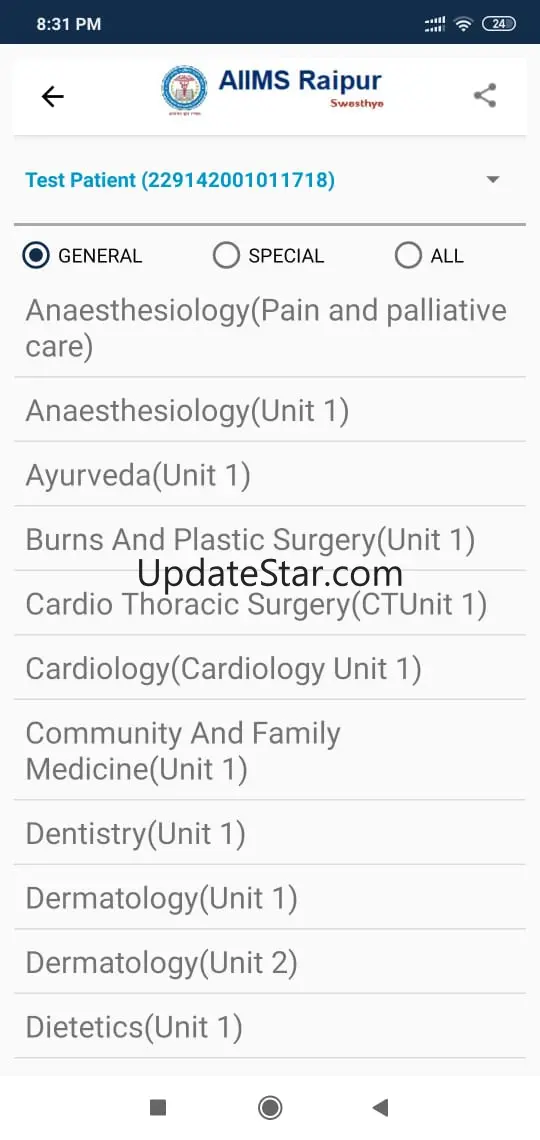 AIIMS Raipur Swasthya 5.4
