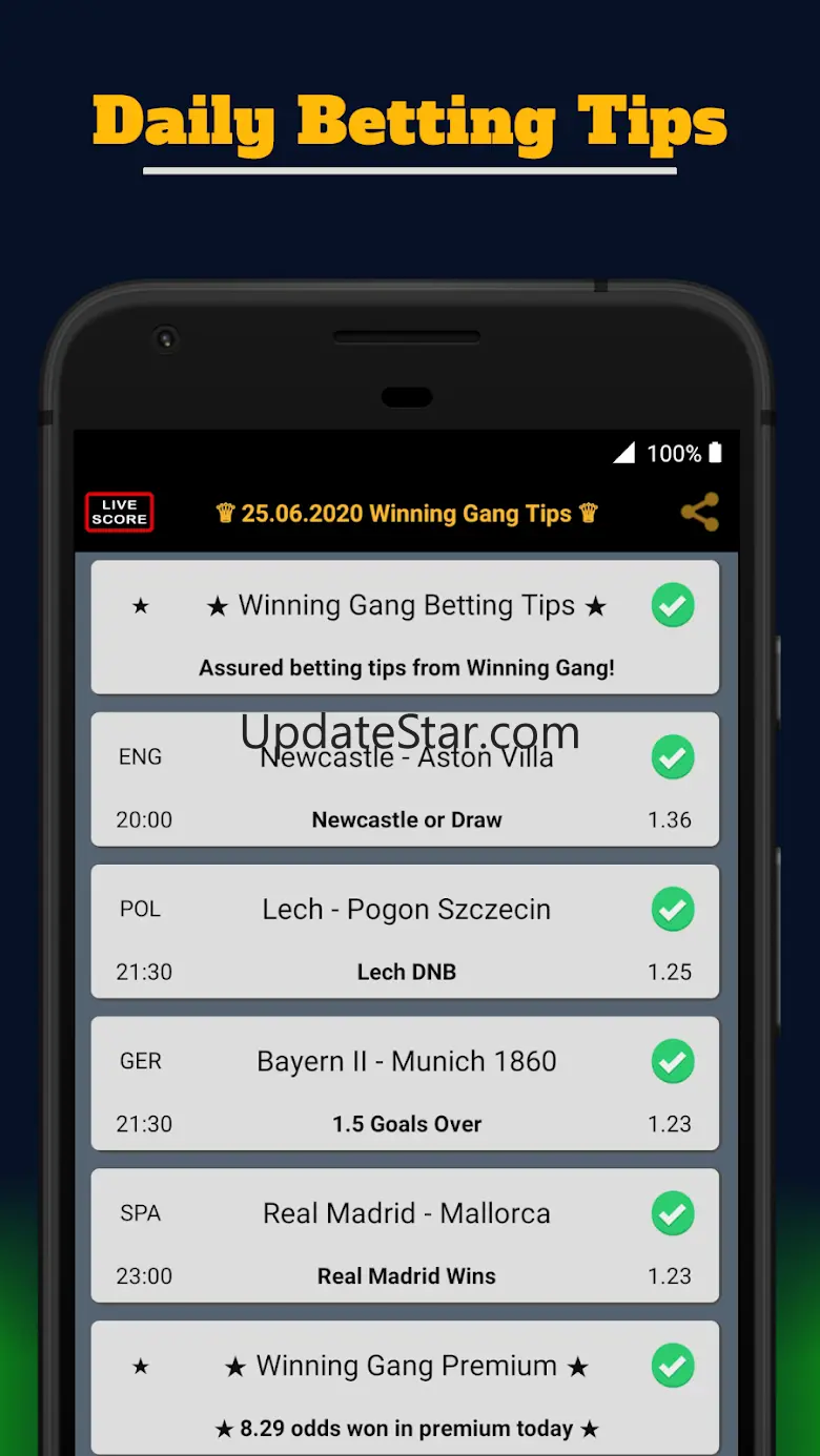 Winning Gang Betting Tips 2.0.14