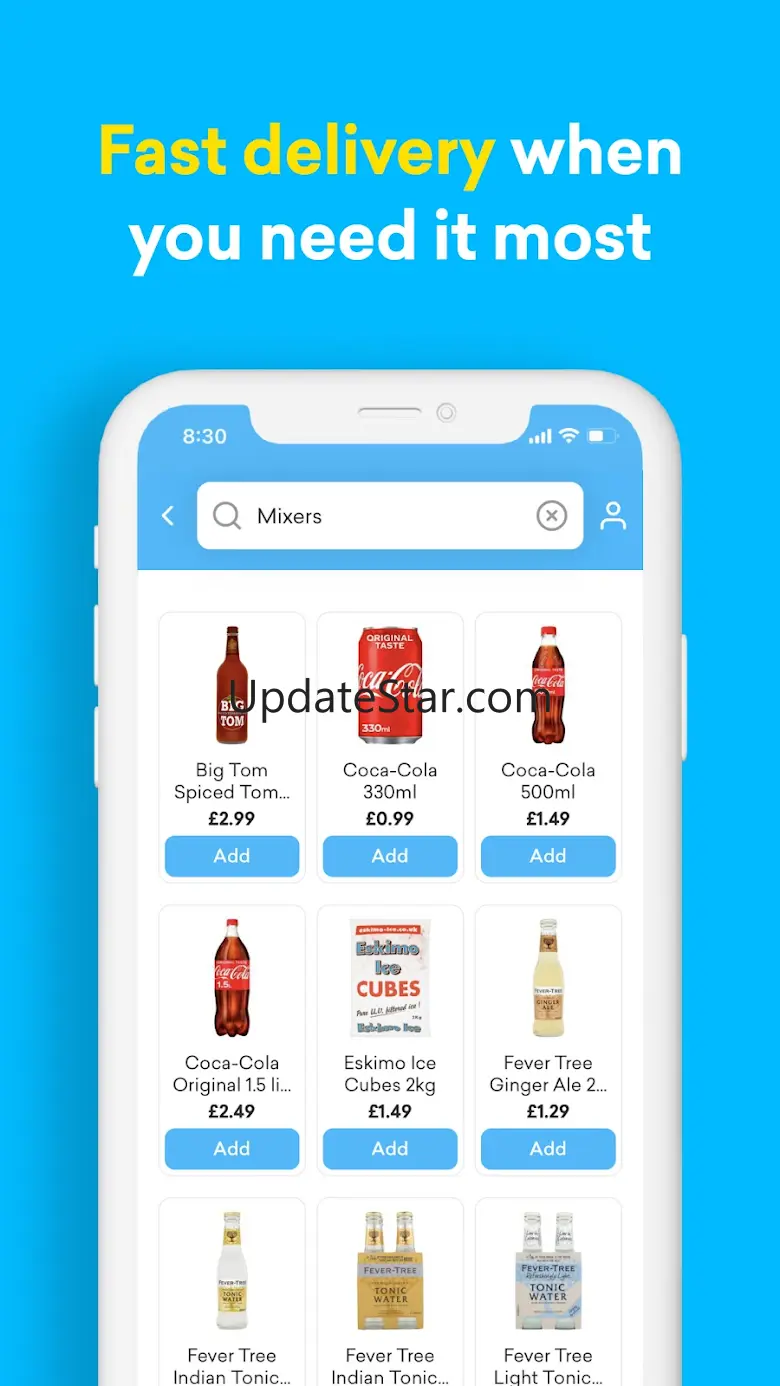 Zapp – 24/7 Drinks & Groceries 2.11.67