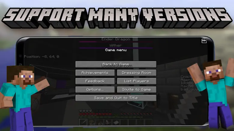 Java Edition & Pc Gui Mod MCPE 3.0