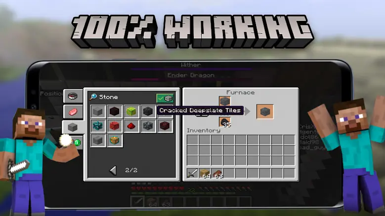 Java Edition & Pc Gui Mod MCPE 3.0