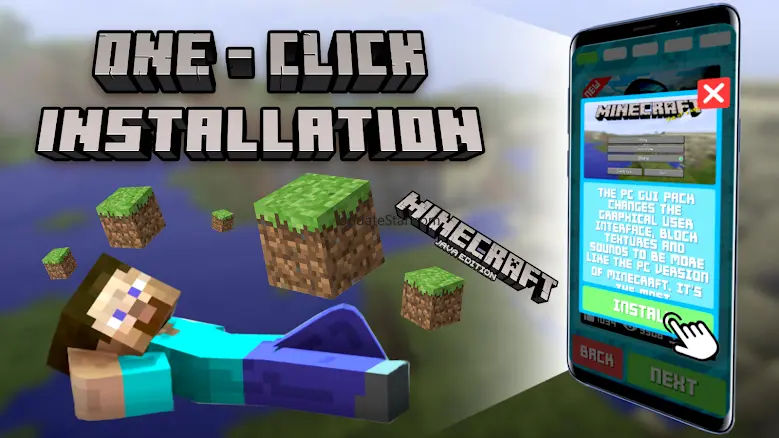 Java Edition & Pc Gui Mod MCPE 3.0
