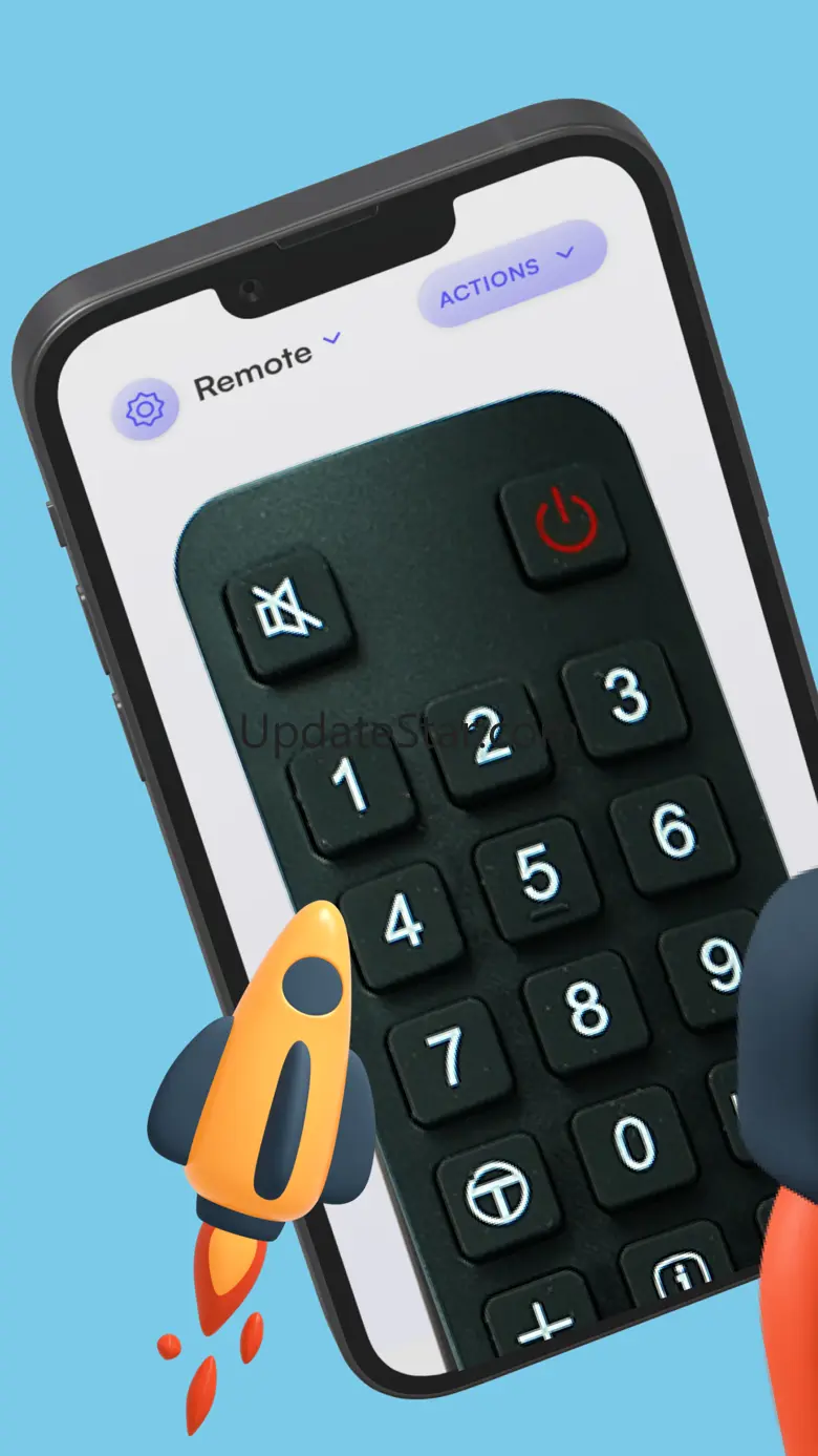 Remote control for tcl 9.5