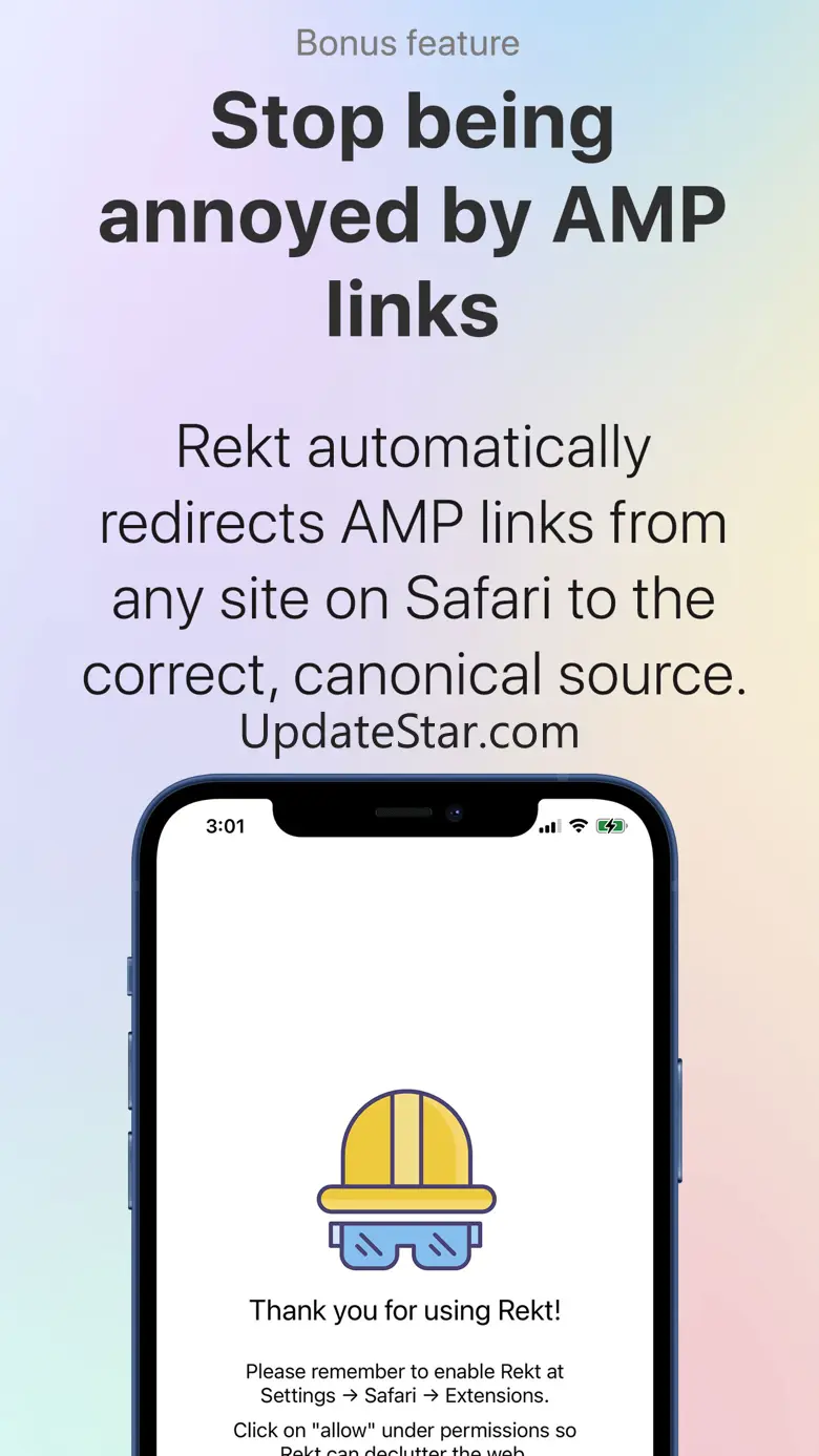 Rekt: Block Nags, Redirect AMP 2.1.0