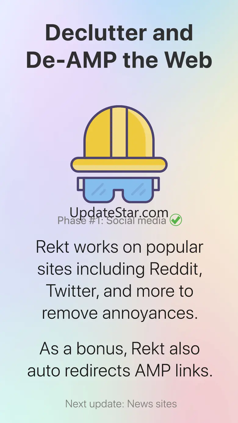 Rekt: Block Nags, Redirect AMP 2.1.0