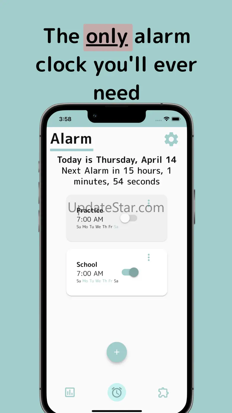 Toki Alarm: Puzzle Alarm Clock 2.2.0