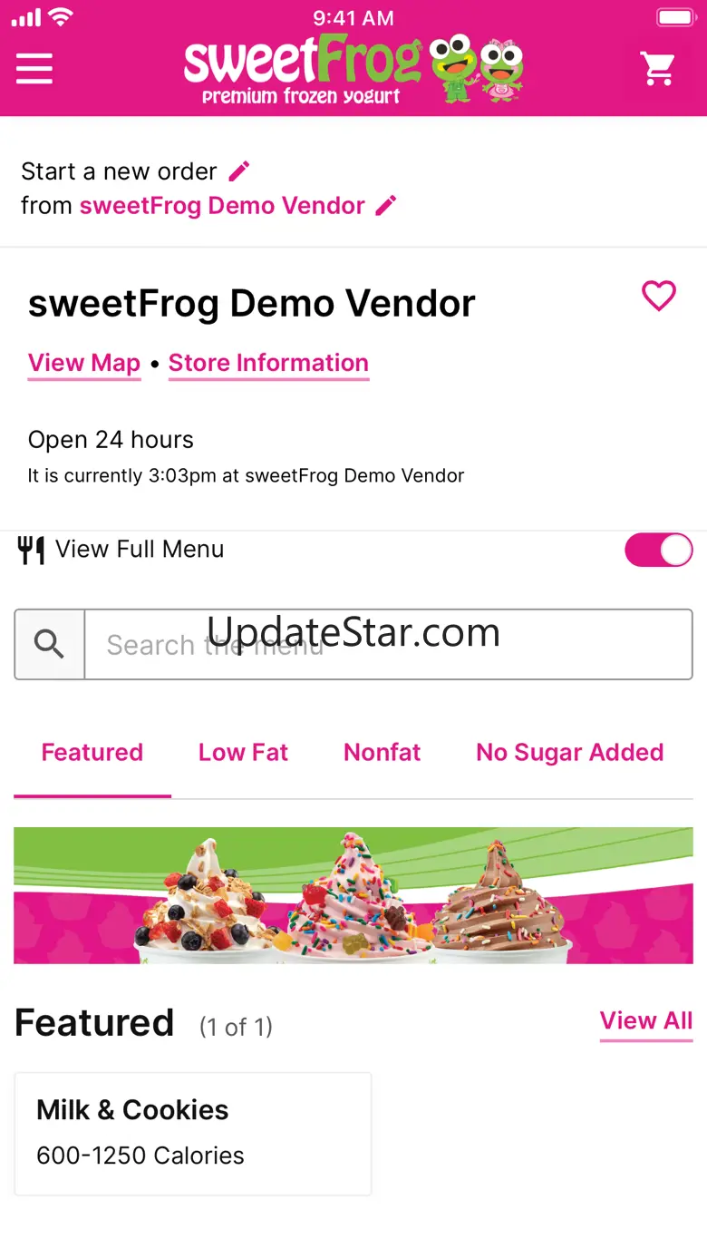 sweetFrog® 1.1