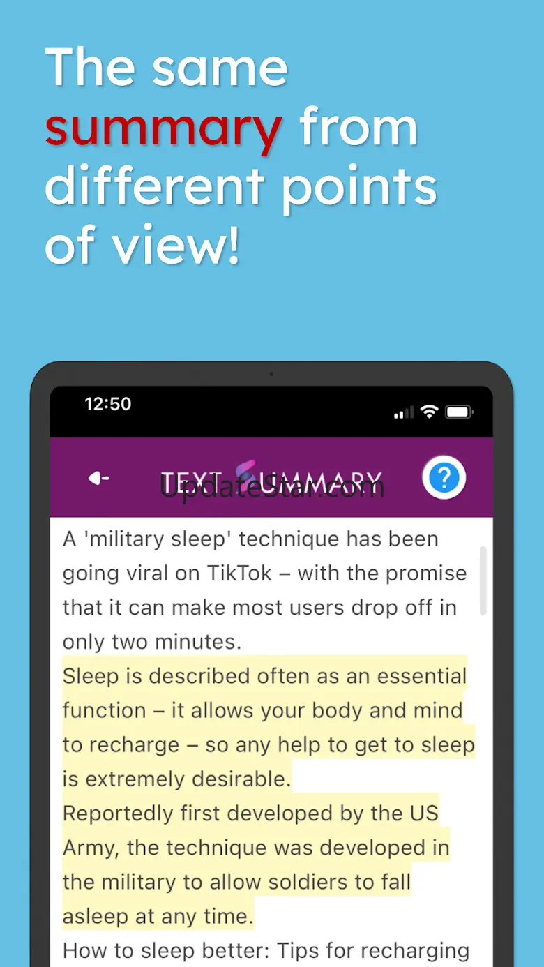 Text Summary - TLDR Summarize 1.0.264