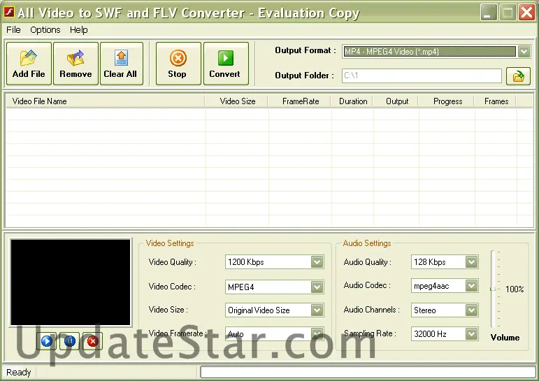 All Video to SWF and FLV Converter