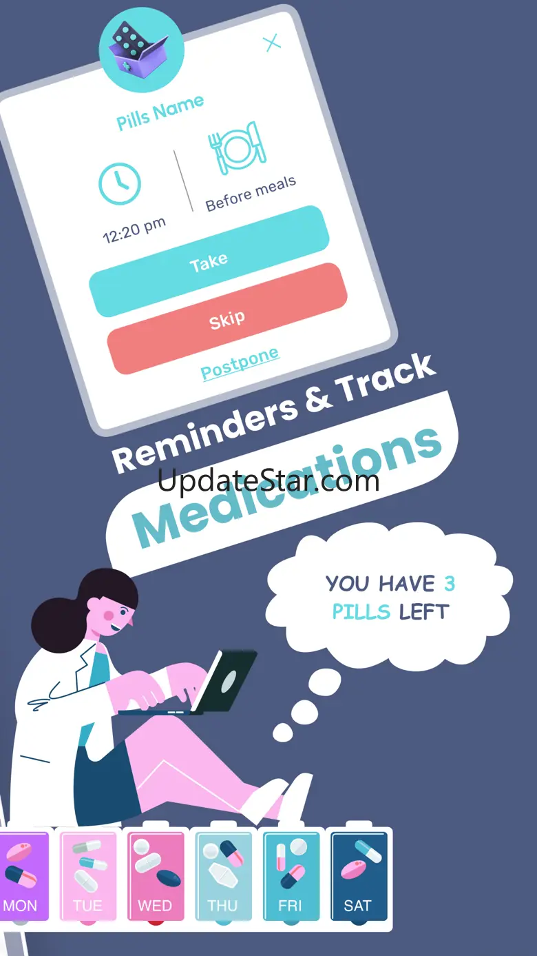 Medication reminder: PillAlert 2.5.8