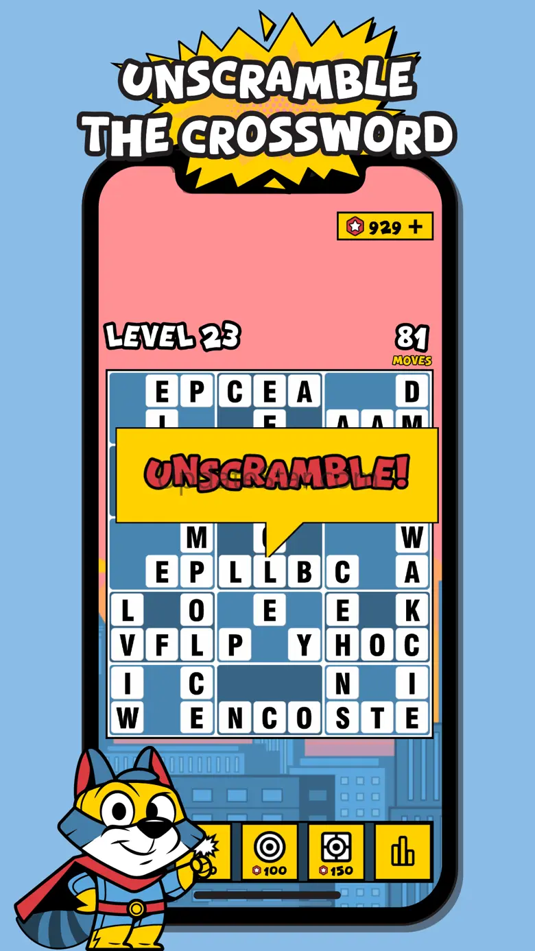 Whamble! Crossword Scramble 2.2