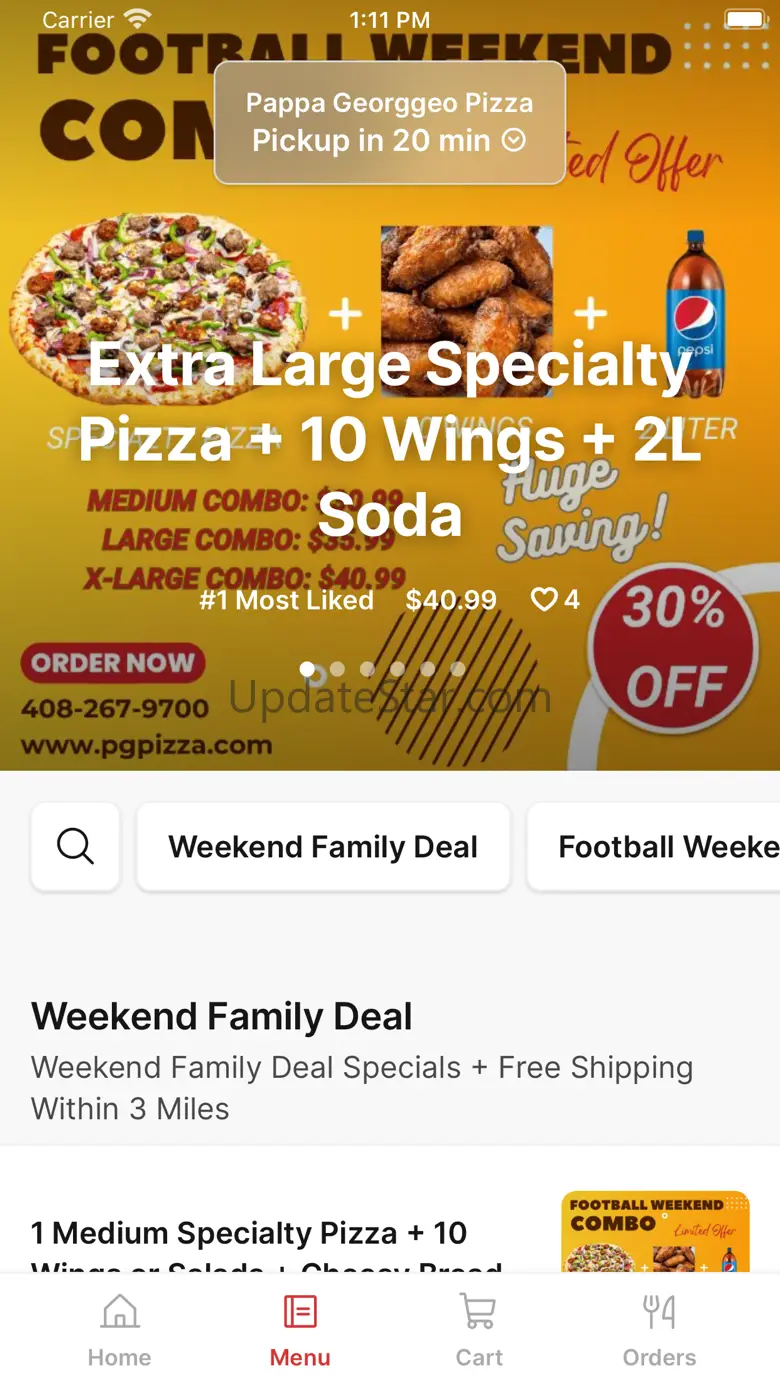 Pappa Georggeo Pizza 32.0.0
