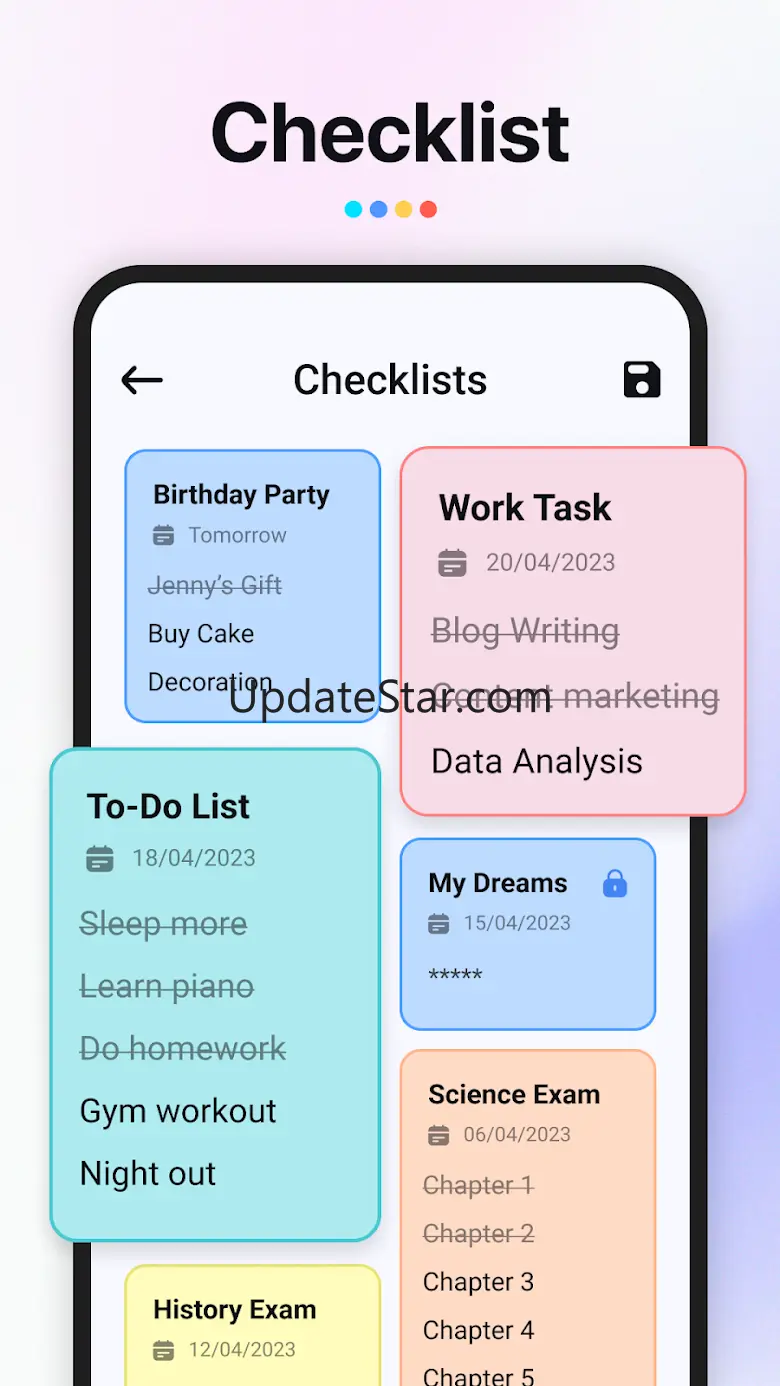 Notes - Checklists & Notepad 3.6