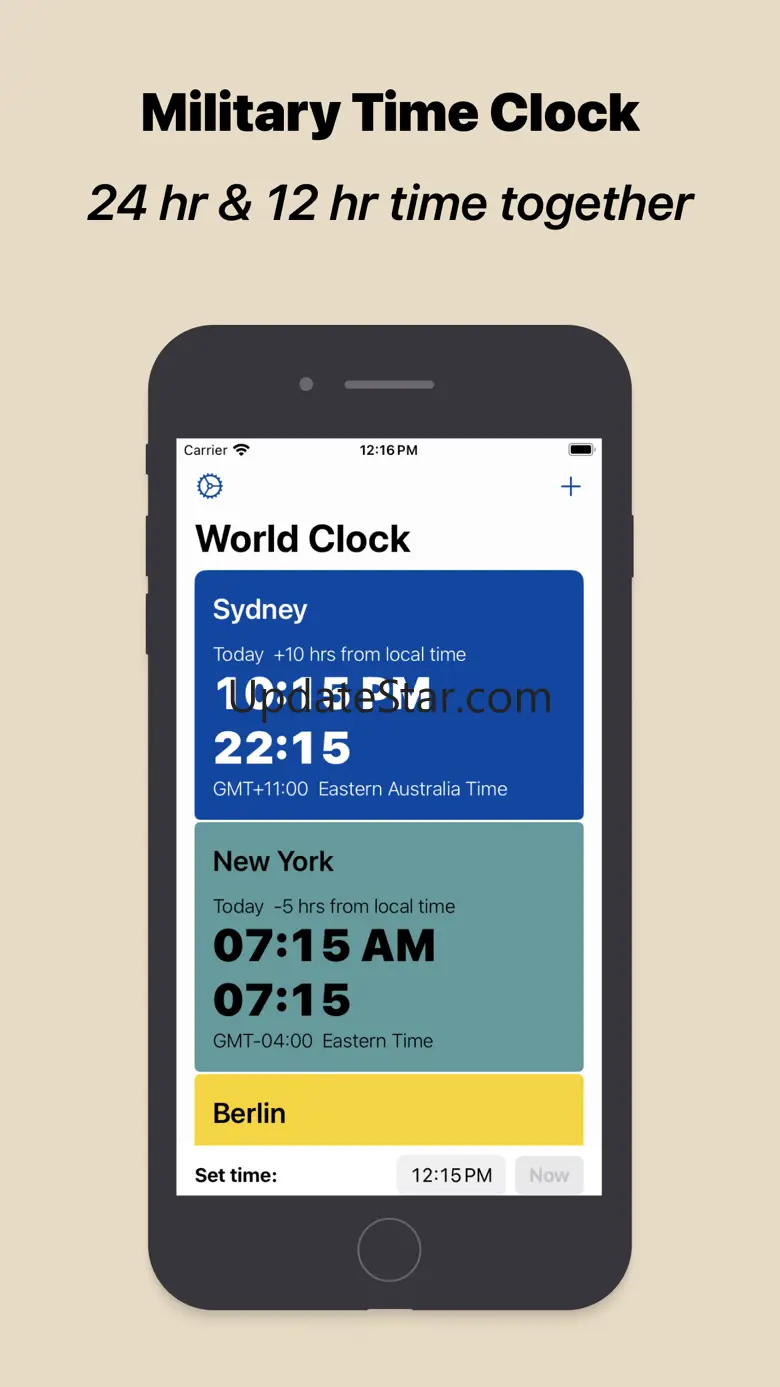 Military Time Clock: GoTime 1.0.11