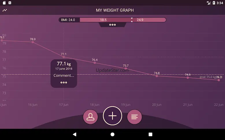 Handy Weight Loss Tracker, BMI 1.12.0