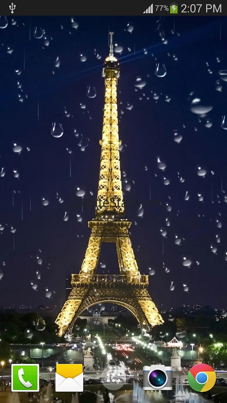 Rainy Paris Live Wallpaper PRO 1.0.7