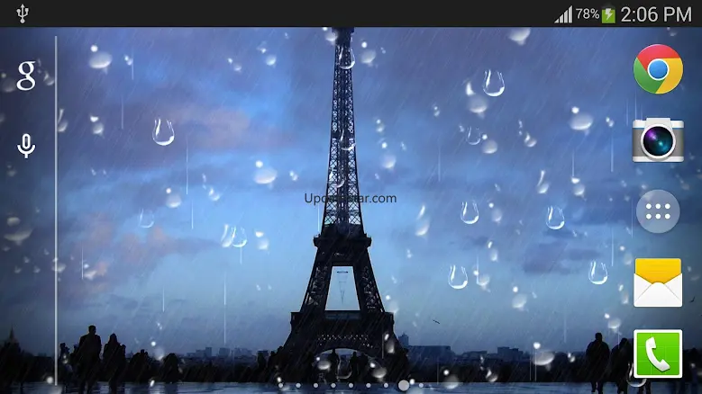 Rainy Paris Live Wallpaper PRO 1.0.7