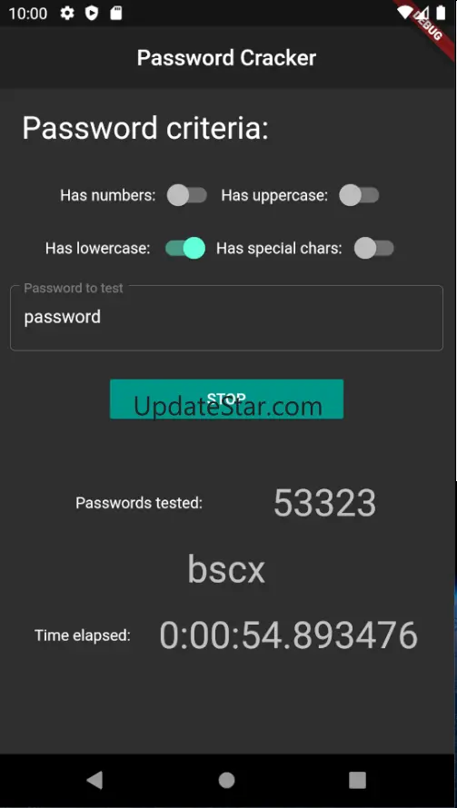 Password cracker brute force 1.1.0